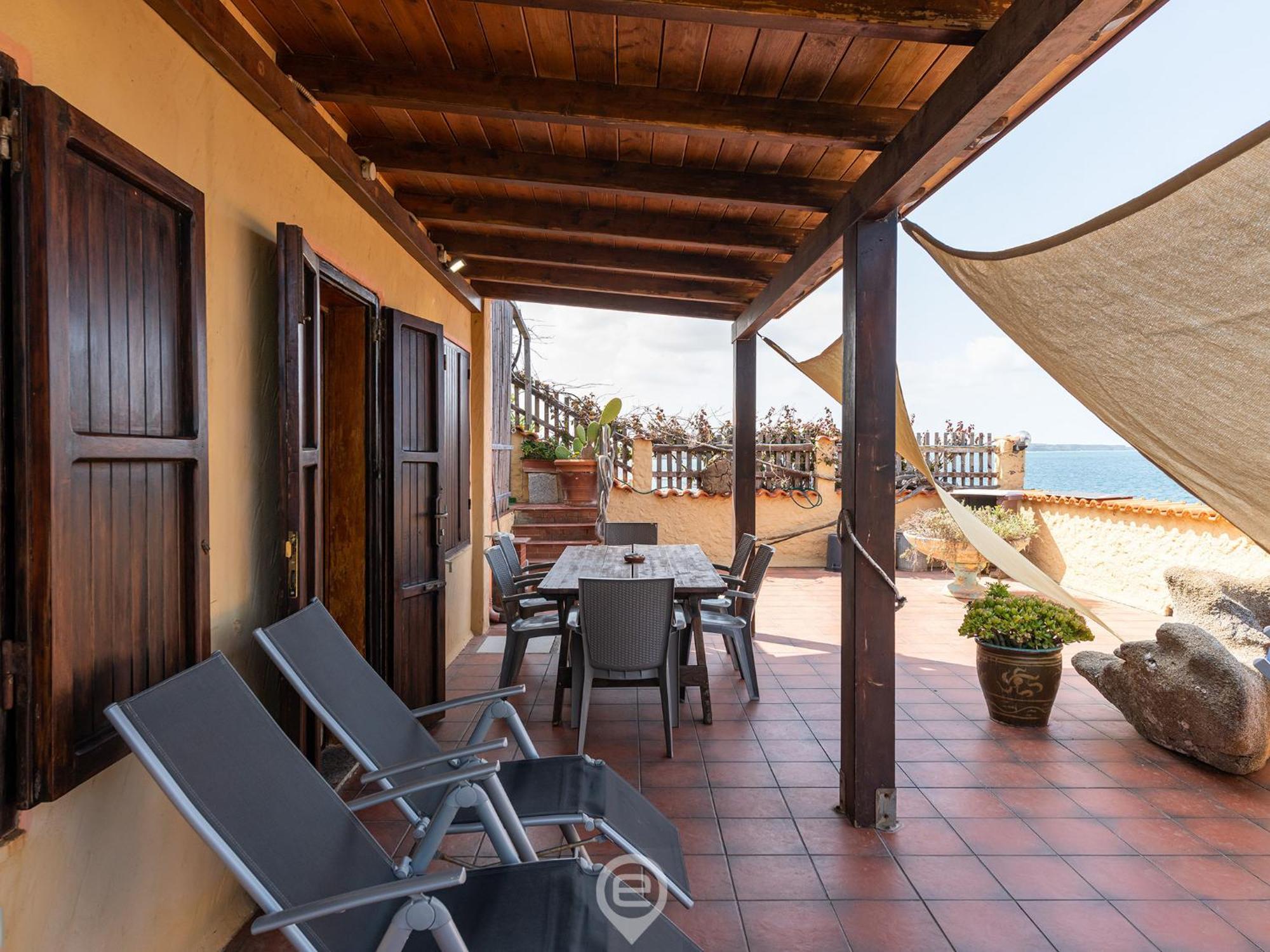 Vila Casa Ida Putzu Idu Exteriér fotografie