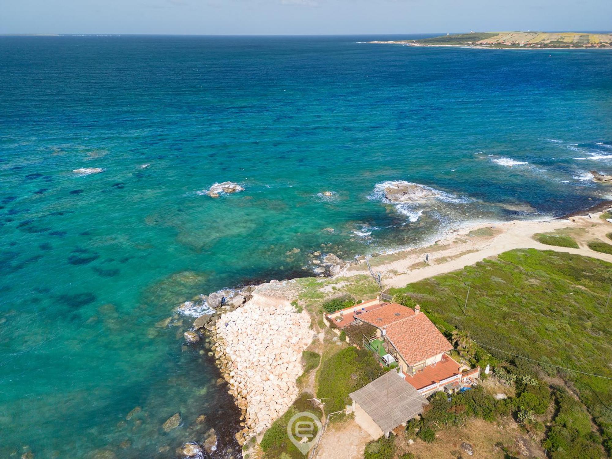 Vila Casa Ida Putzu Idu Exteriér fotografie